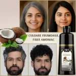 Sampon de vopsire a parului Rapid, Negru, Nuca de Cocos, Professional, Sevich, 500ml - imagine 2