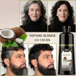 Sampon de vopsire a parului Rapid, Negru, Nuca de Cocos, Professional, Sevich, 500ml - imagine 4