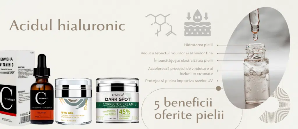 Acidul hialuronic: 5 beneficii oferite pielii