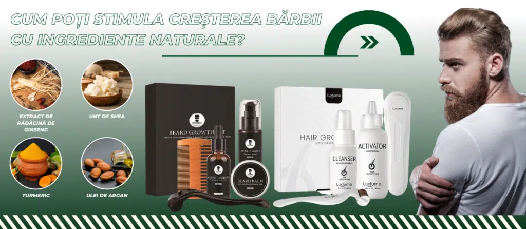 Cum poți stimula creșterea bărbii cu ingrediente naturale?
