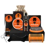 Pachet ingrijire barba, set cadou, 7 piese, Orange Edition, Envisha - imagine 2