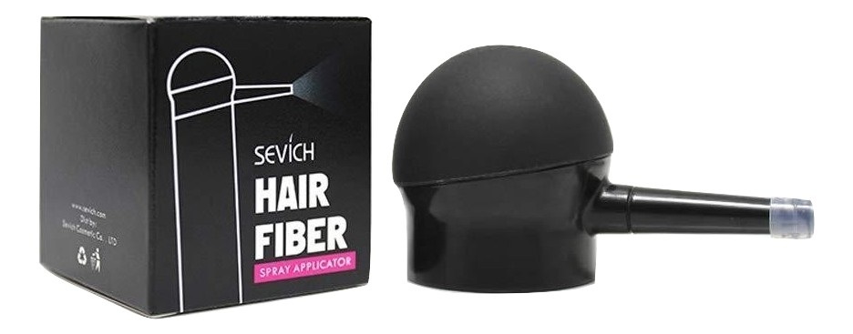 Aplicator fibre de păr, SEVICH, negru