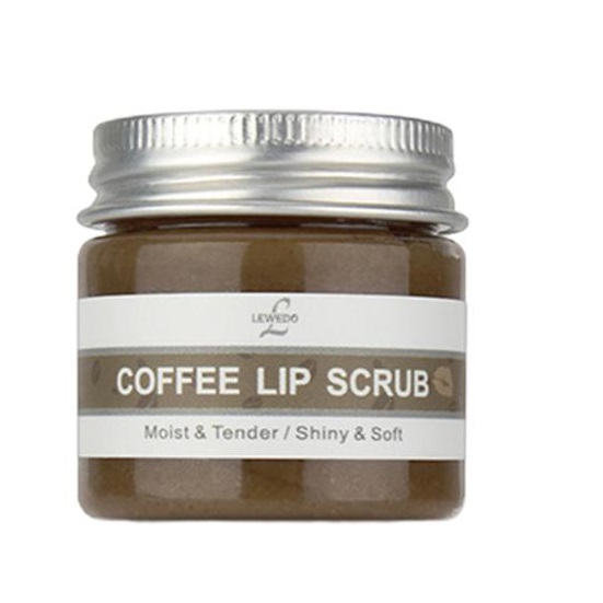 Exfoliant de buze, lip scrub, arome multiple, lewedo, 30g cafea