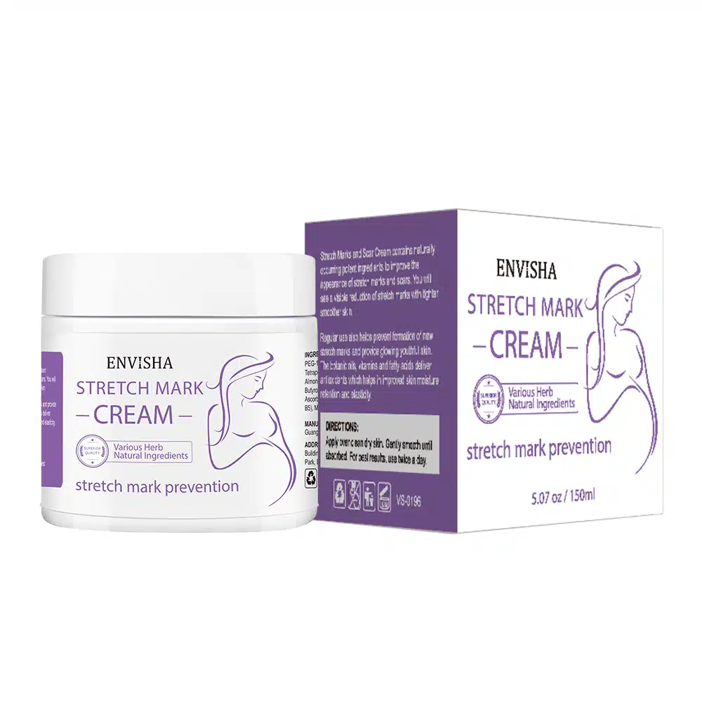 4 Crema pentru Tratarea și Prevenirea Vergeturilor, Ultra-Eficientă, Envisha, 150ml - imagine 1