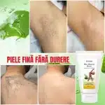 Crema Depilatoare Unisex, Infuzie de Aloe Vera și Vitamina E, Envisha by Verilaria, 150ml - imagine 2