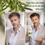 Sampon cu Rozmarin pentru Par care Cade si se Rupe, cu Keratina si Colagen, by Verilaria, 400ml - imagine 3