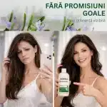 Sampon cu Rozmarin pentru Par care Cade si se Rupe, cu Keratina si Colagen, by Verilaria, 400ml - imagine 6