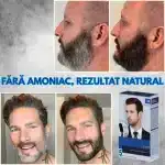 Vopsea pentru par si barba, fara amoniac, cu aplicare rapida si rezultat natural in 5 minute, by Verilaria - imagine 3