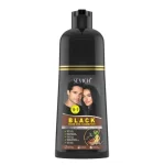 Șampon de Vopsire Păr Negru – Acoperă Firele Albe Rapid, Fără Amoniac, cu Ghimbir, Sevich, 500ml - imagine 8