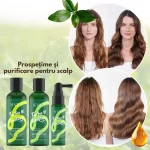 Pachet cadou -  Șampon, Balsam & Ser pentru scalp sensibil și păr gras, cu Ulei de Arbore de Ceai, Rozmarin și Mentă, Sevich - imagine 8