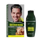 Vopsea par negru – acoperire fire albe, fara amoniac, colorare radacini 30 minute, cu aplicator, Sevich, 50ml - imagine 9