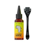 Set crestere barba – derma roller si Ulei Chebe, Biotina, barba deasa si sanatoasa, Sevich - imagine 9
