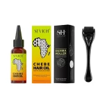 Set crestere barba – derma roller si Ulei Chebe, Biotina, barba deasa si sanatoasa, Sevich - imagine 10