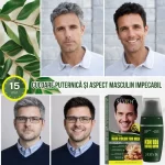 Vopsea par negru – acoperire fire albe, fara amoniac, colorare radacini 30 minute, cu aplicator, Sevich, 50ml - imagine 2