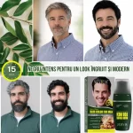 Vopsea par negru – acoperire fire albe, fara amoniac, colorare radacini 30 minute, cu aplicator, Sevich, 50ml - imagine 4