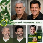 Vopsea par negru – acoperire fire albe, fara amoniac, colorare radacini 30 minute, cu aplicator, Sevich, 50ml - imagine 5